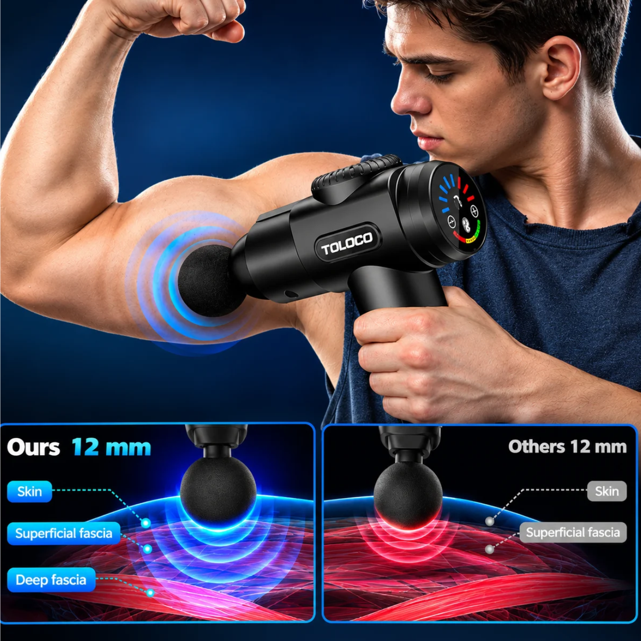 Deep Tissue Massage Gun