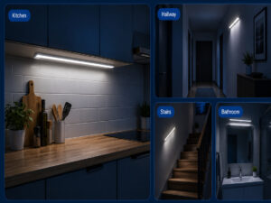 motion sensor security light